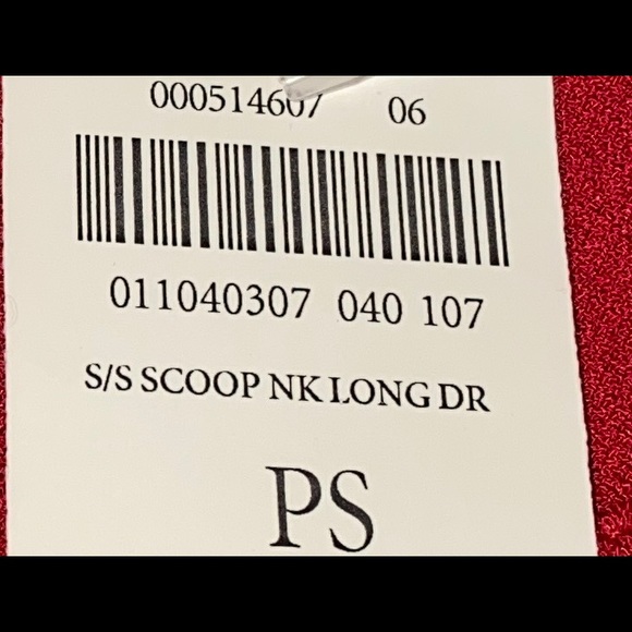 Coldwater Creek Long Maxi Red Dress Stretch, Petite Small, Perfect for h… - Picture 10 of 10